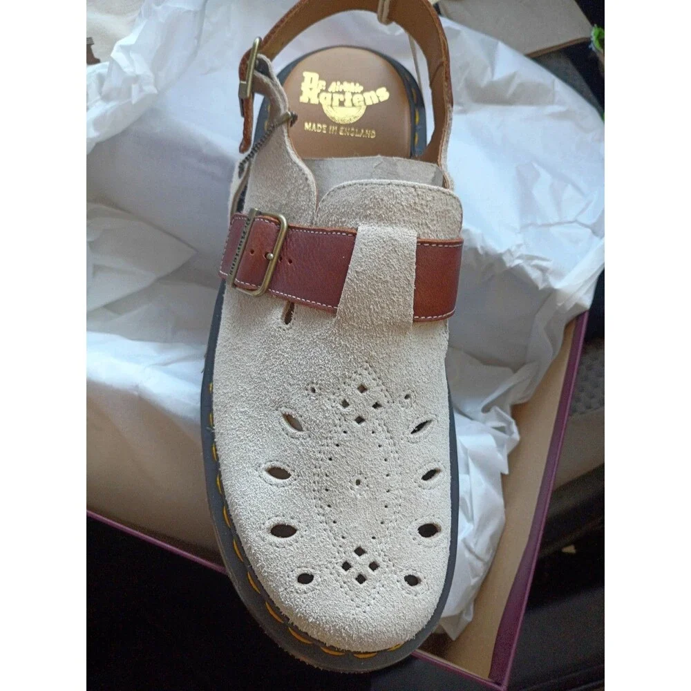 Dr Martens Jorge Slingback Mule Light  Mens US 11  Made England - Picture 2 of 2